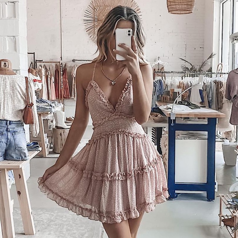 Amazing Lace, By Together mini floral dress!